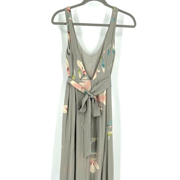 Show Me Your MuMu Jenn Maxi Dress Lily Showers Crisp Small NWT - Picture 5 of 9